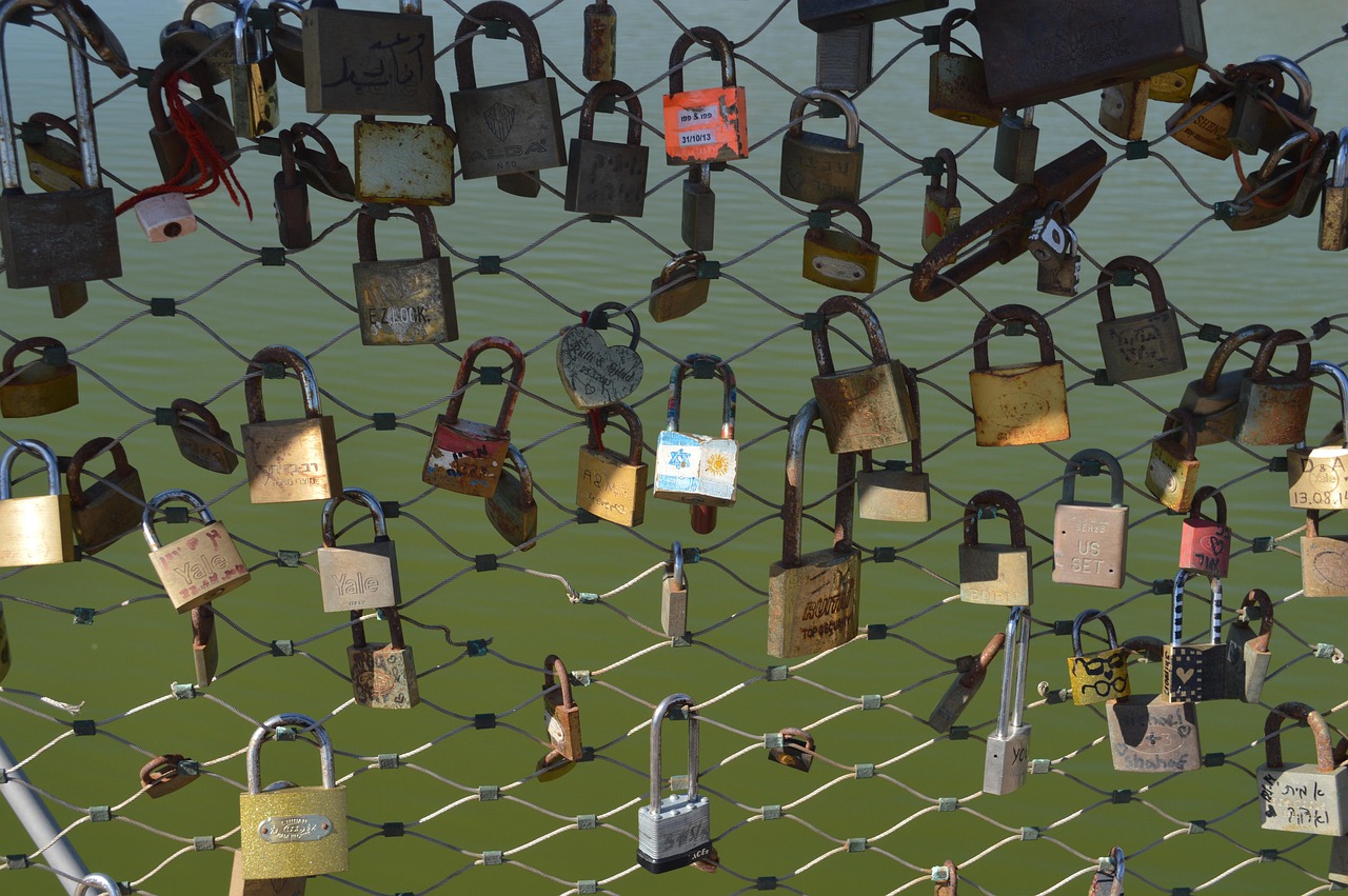 lock, locks, bridge, padlock, love, in love, bunch, relation, commitment, commitment, commitment, commitment, commitment, commitment